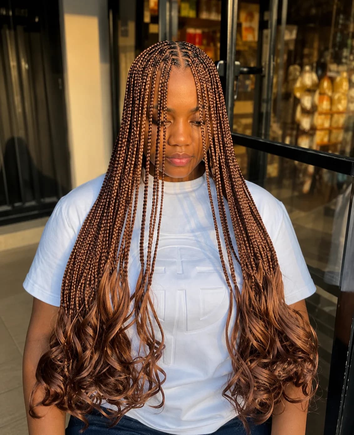 French Curl Braids